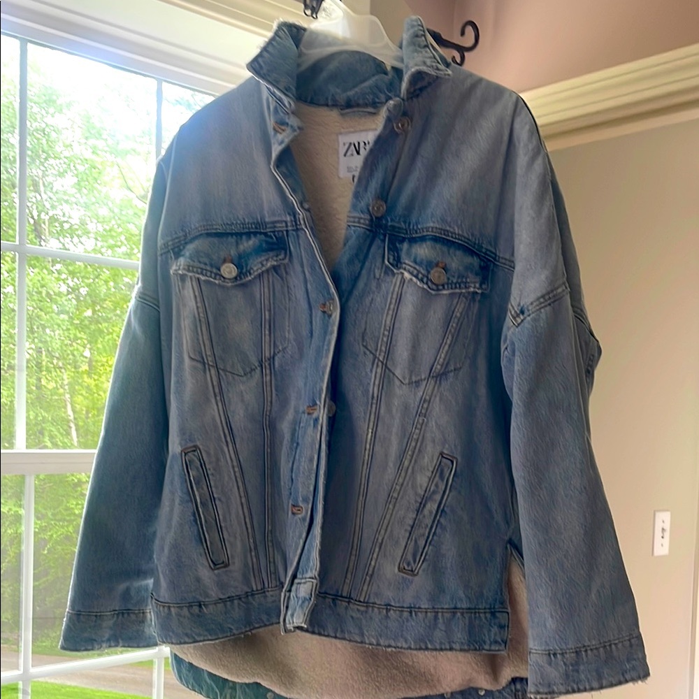 Zara Jean jacket oversized
